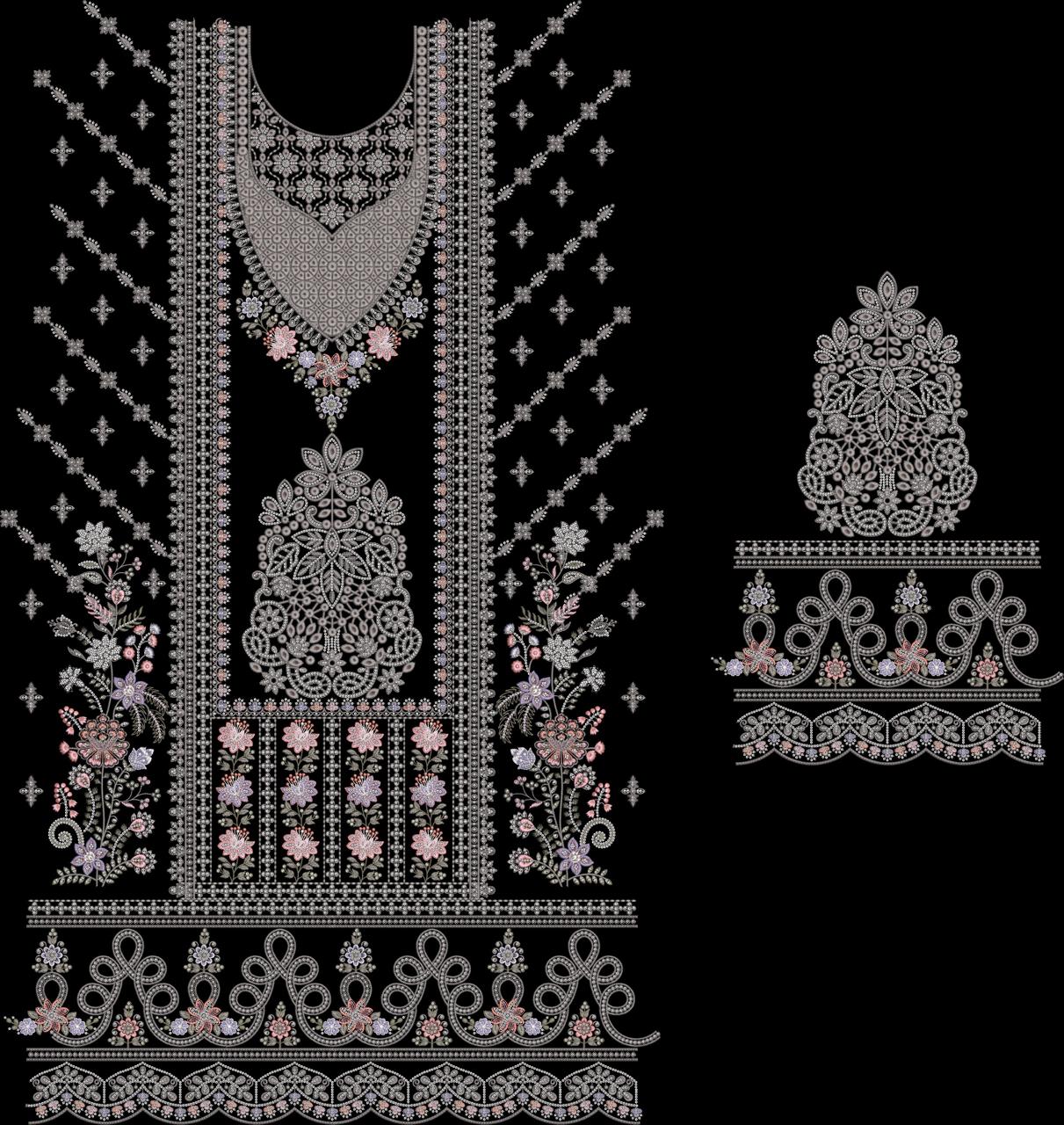 Four Head Jaal / All-Over Suit Designs