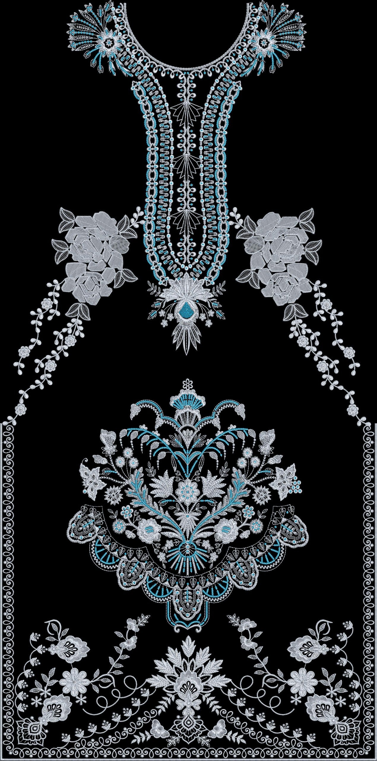 2 head design emb file 09
